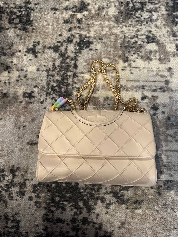 Cream Shoulder Bag