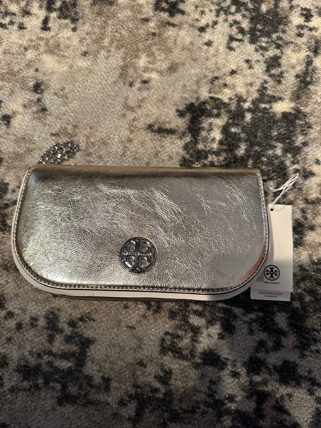 Gold Crossbody Bag