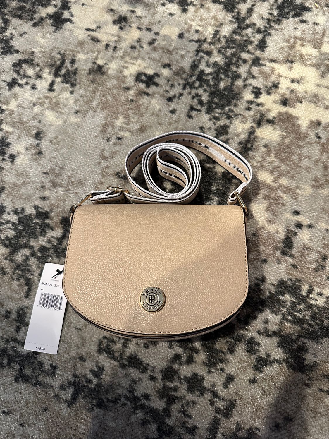 Beige Crossbody