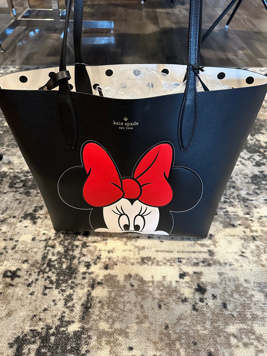 Black Mickey Mouse Tote