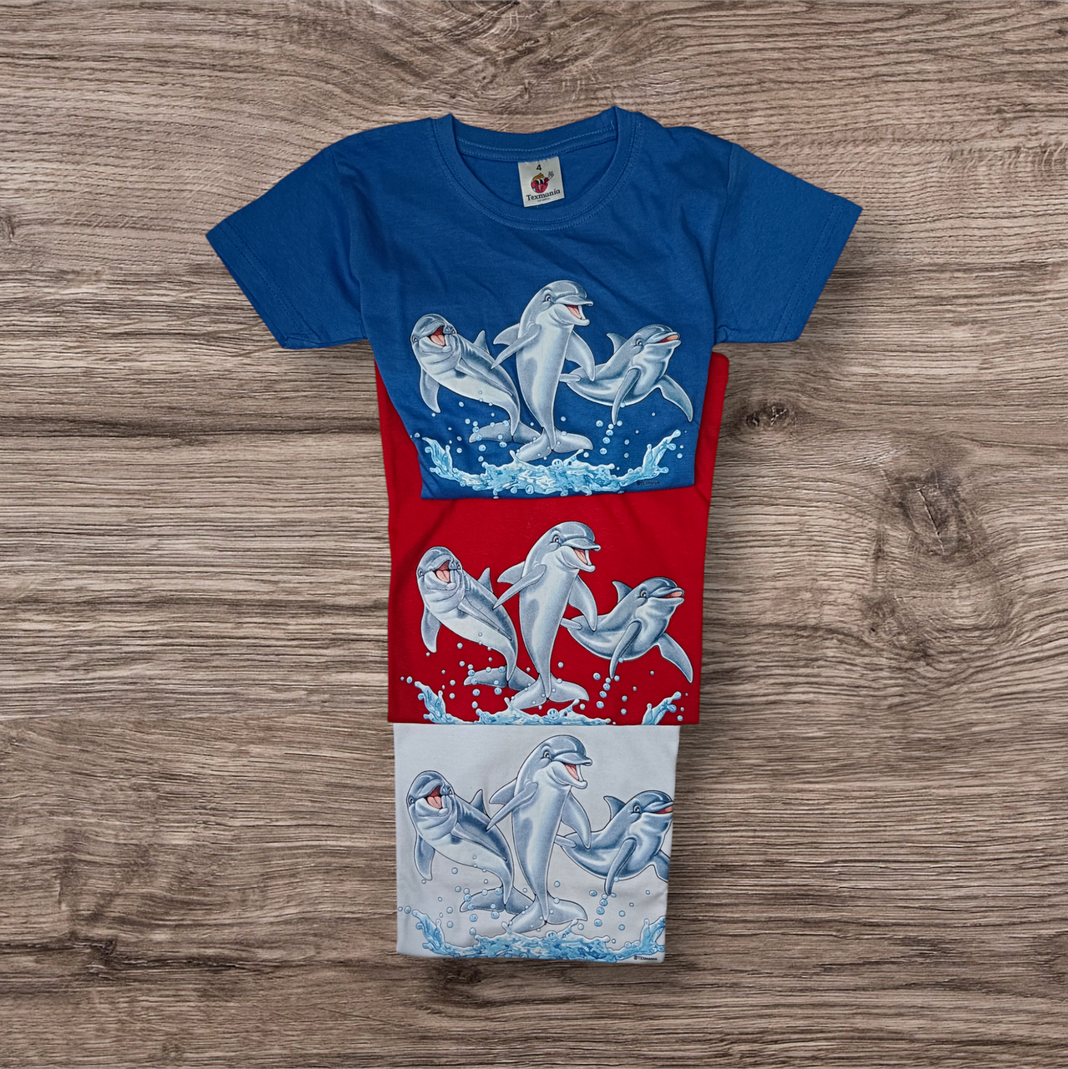 Camiseta infantil Tenerife delfines