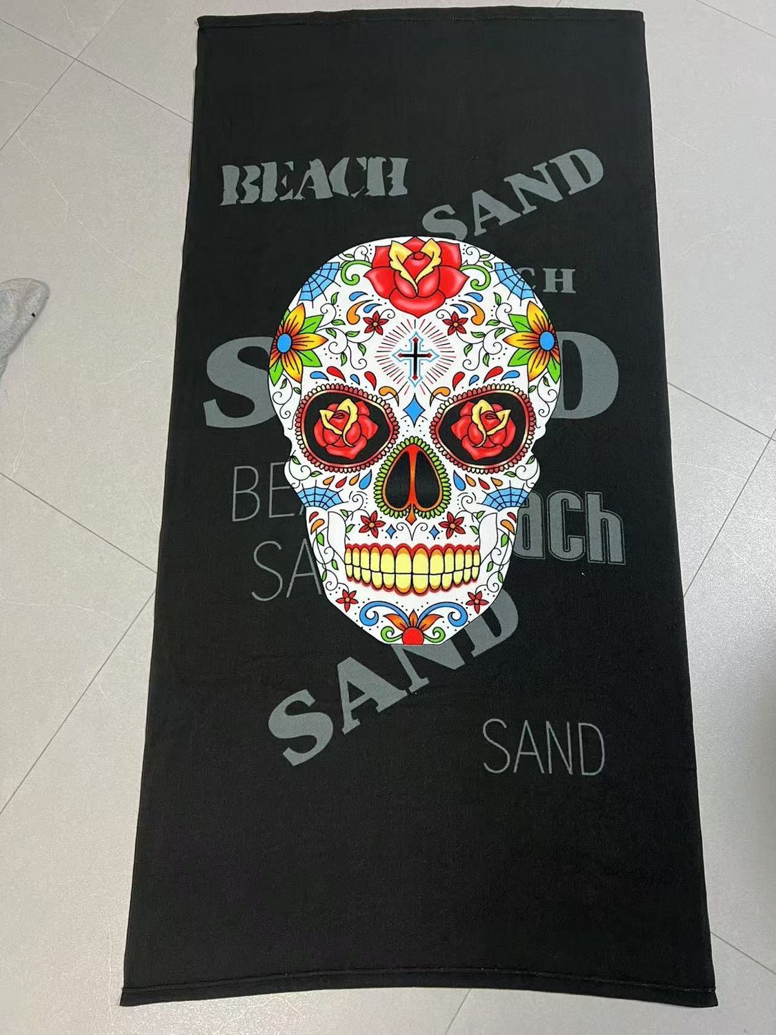 Toalla calavera