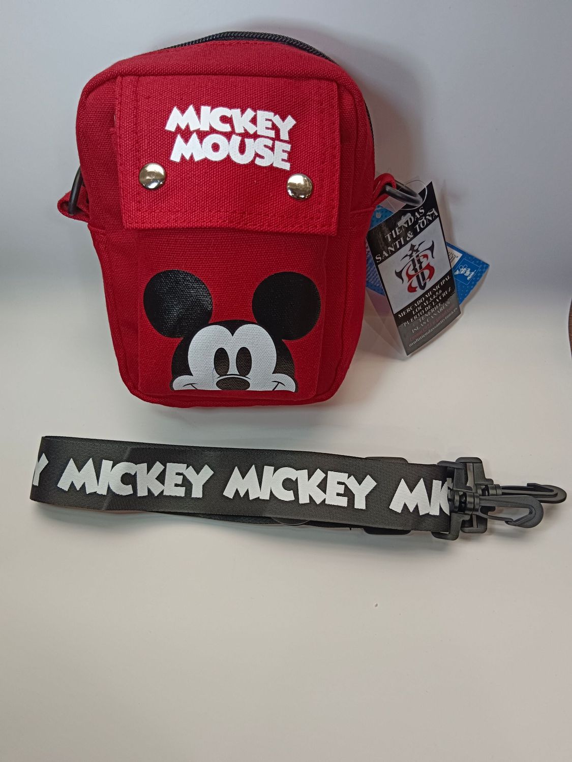 Mickey mouse bolsa bandolera