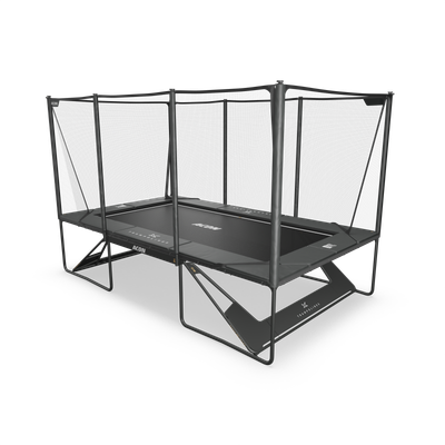 ACON X 17 Rectangular with Net, Ladder, 4 Anchors - Black