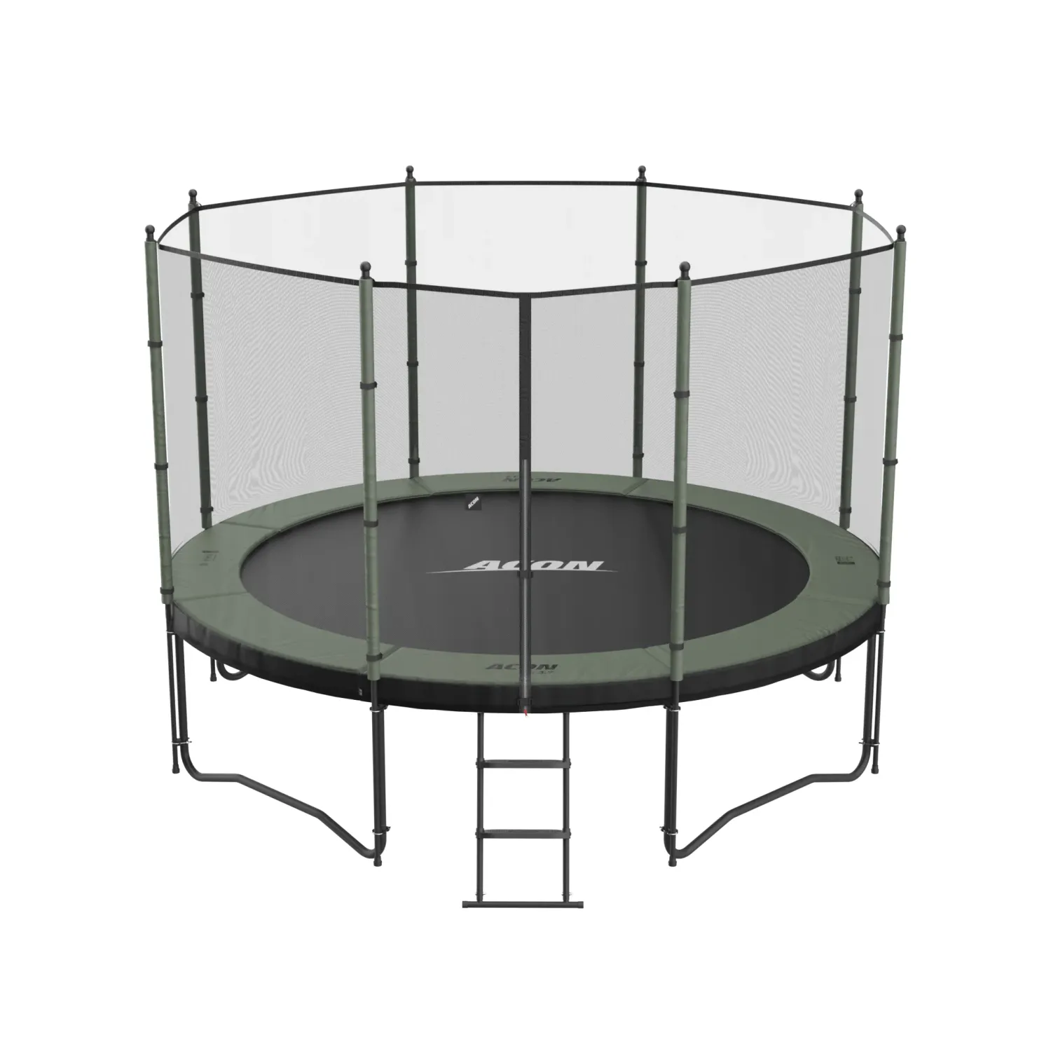 ACON Air Round 12' with Net and Ladder Standard