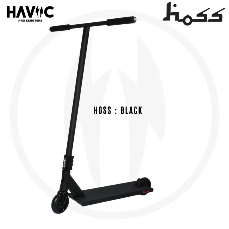 Havoc Hoss Black W:25.5 Havoc Hoss Stunt Scooter Black