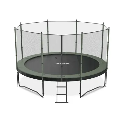 ACON Air 14 ft Round Trampoline with Net and Ladder Standard