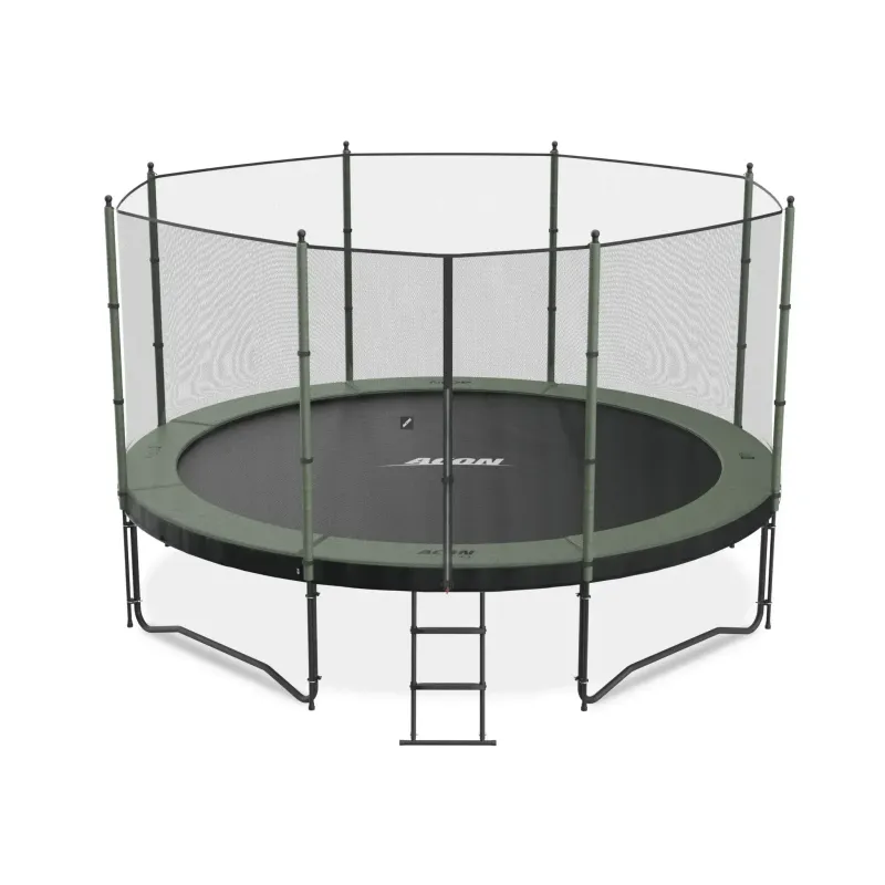 ACON Air 14 ft Round Trampoline with Net and Ladder Standard
