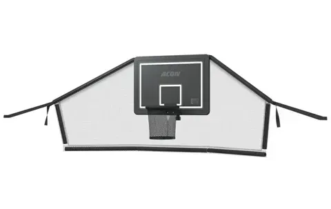 ACON Basketball Hoop and Backnet for Round Air Tramp Acon round trampoline basketball hoop and backnet