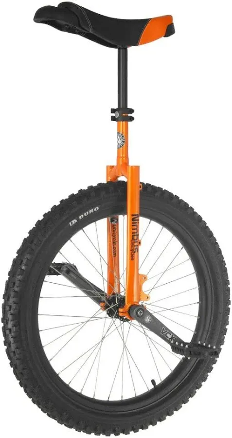 24" Nimbus Off Road Unicycle Orange