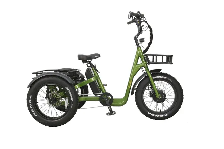 2026 Trivel Move Fat Tire Trike 14ah Green 2026 Trivel Move Fat Tire Trike 14ah Green