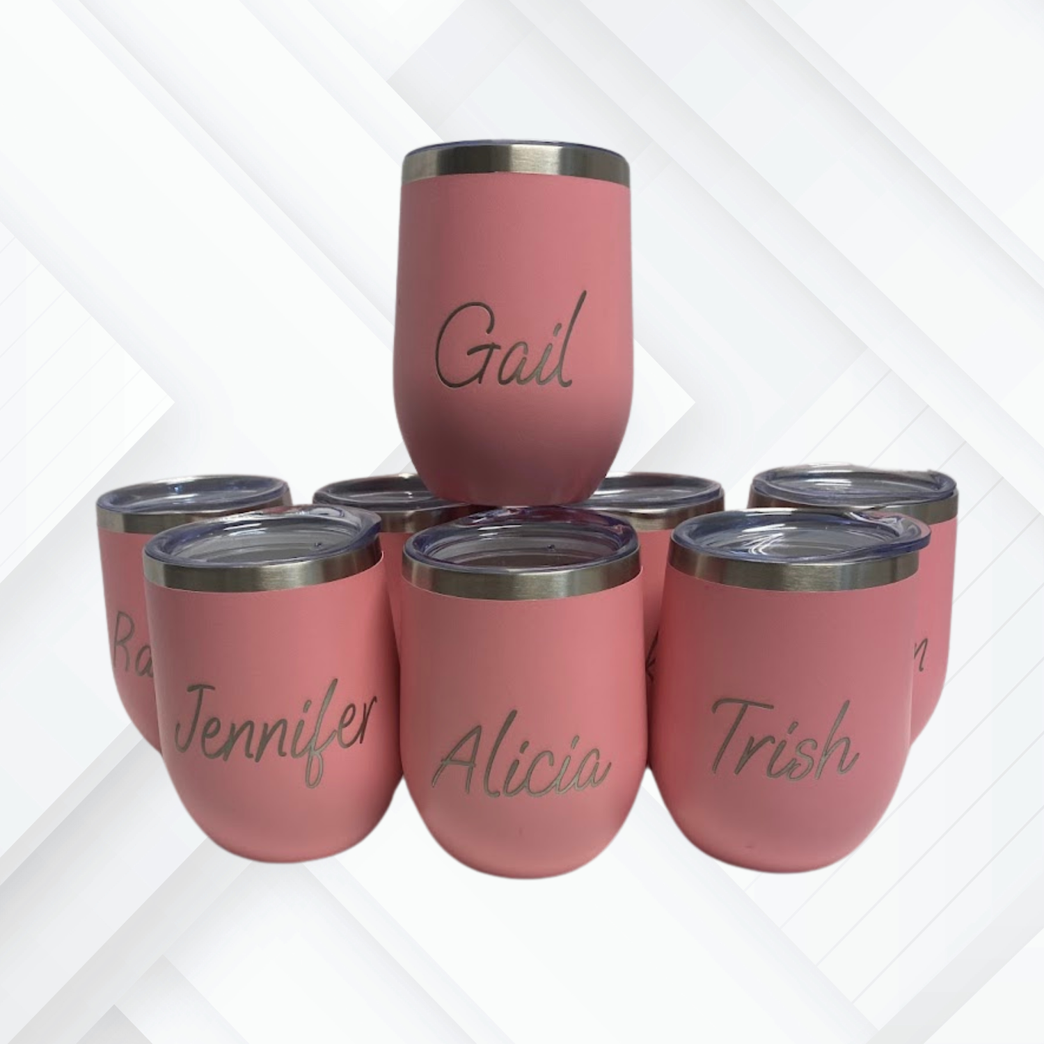 Personalized Stemless Wine Tumblers