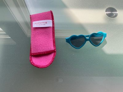 American girl doll 18” glasses, sunglasses, cases