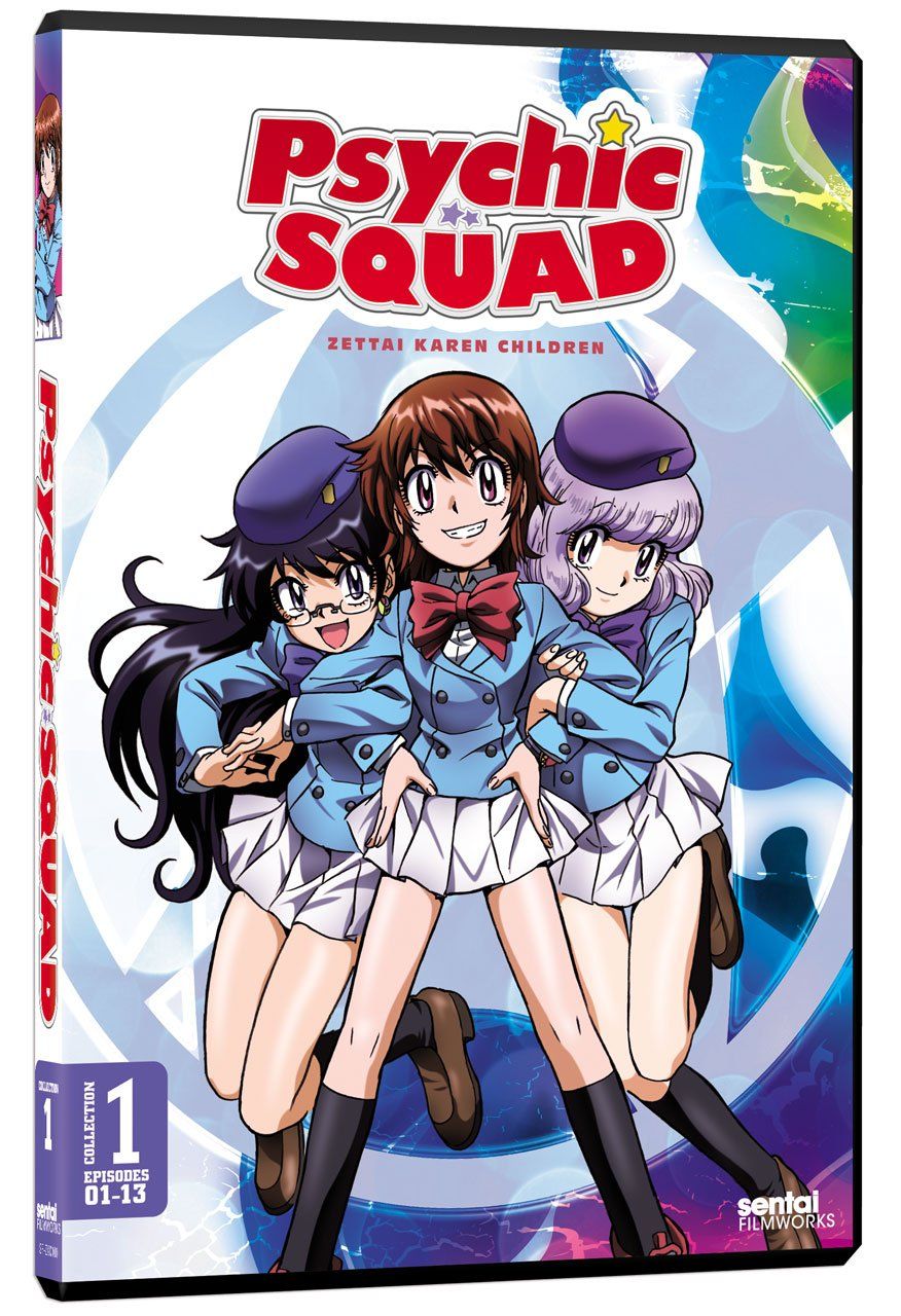 Psychic Squad Collection 1-4 Complete Series {DVD}