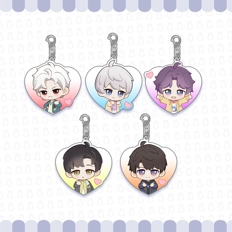 Love &amp; Deepspace Heart Charms