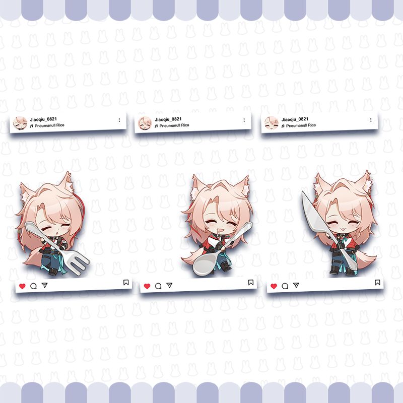 Jiaoqiu PVC Clear Cards