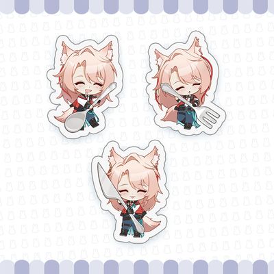 Jiaoqiu Foodpals Acrylic Block