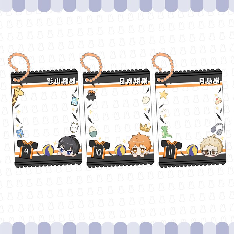 Haikyu!! Karasuno PVC Photocard Pouch