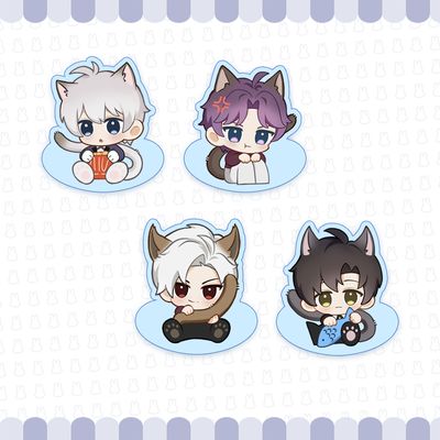 Love &amp; Deepspace Mini Rocking Standees