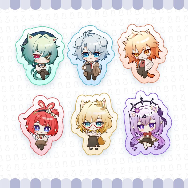 HSR Gradient Acrylic Blocks (GACHA)