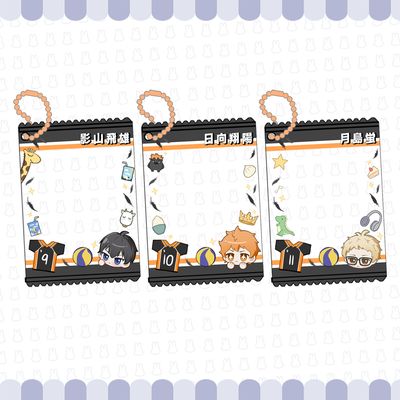 Haikyu!! Karasuno PVC Photocard Pouch