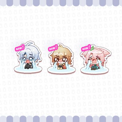 HSR Crying Standees