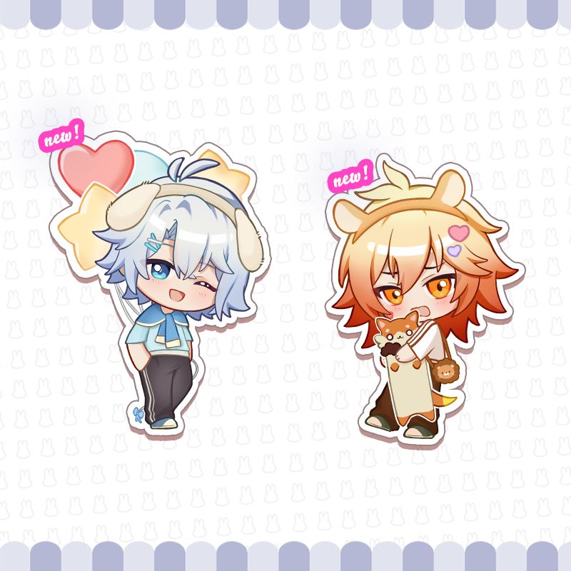 Phainon &amp; Mydei Acrylic Blocks