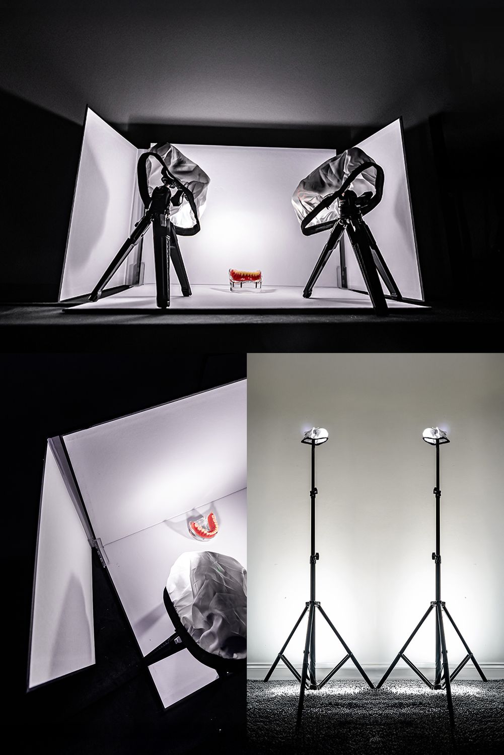 Mini Studio kit and 2 light sticks