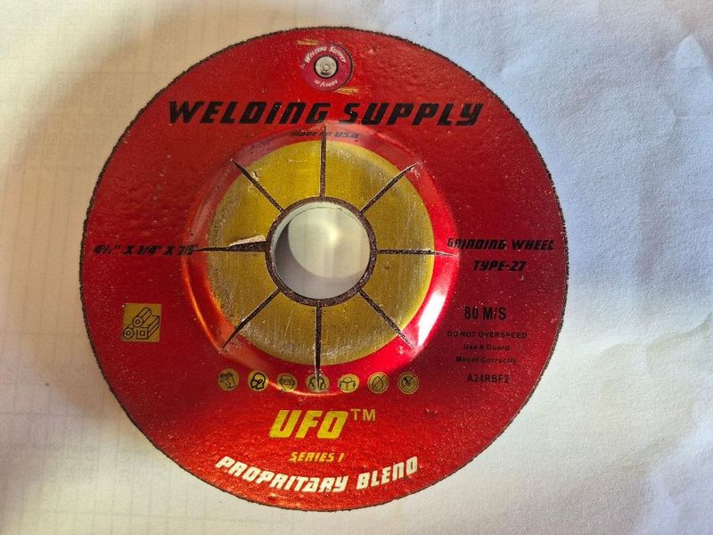 Grinding Disc 4-1/2" x 1/4" x 7/8" UFO ( 5/pk )