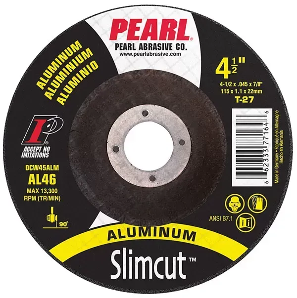 Cutting Disc Aluminum 4-1/2" x .045" x 7/8" ( 25/pk )