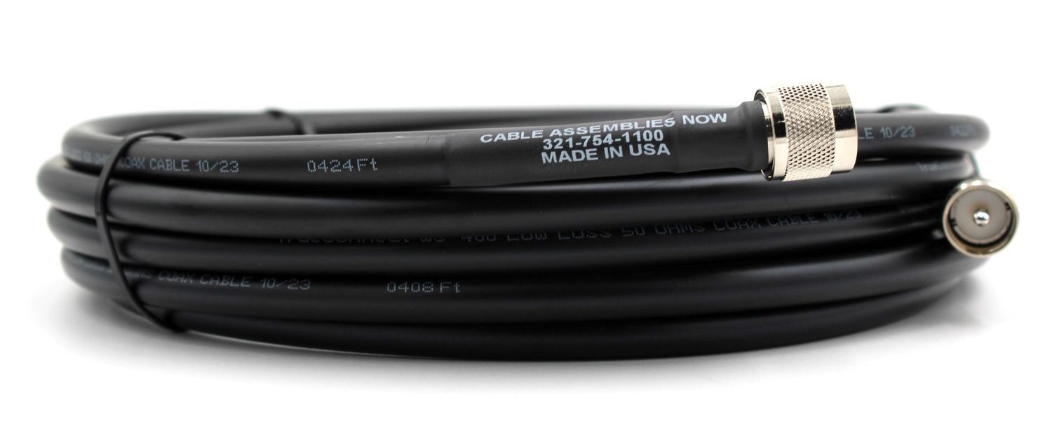 CAN-400 with N-Male to UHF-Male Connections, 25 Feet Length