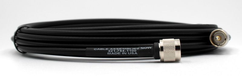 CAN-240 with N-Male to UHF-Male Connections, 25 Feet Length