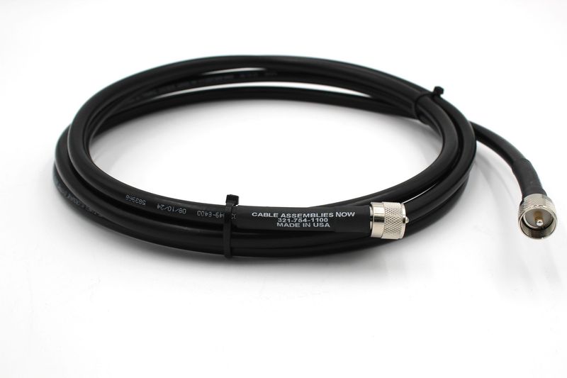 LMR-400 with UHF-Male Connections, 10 Feet Length
