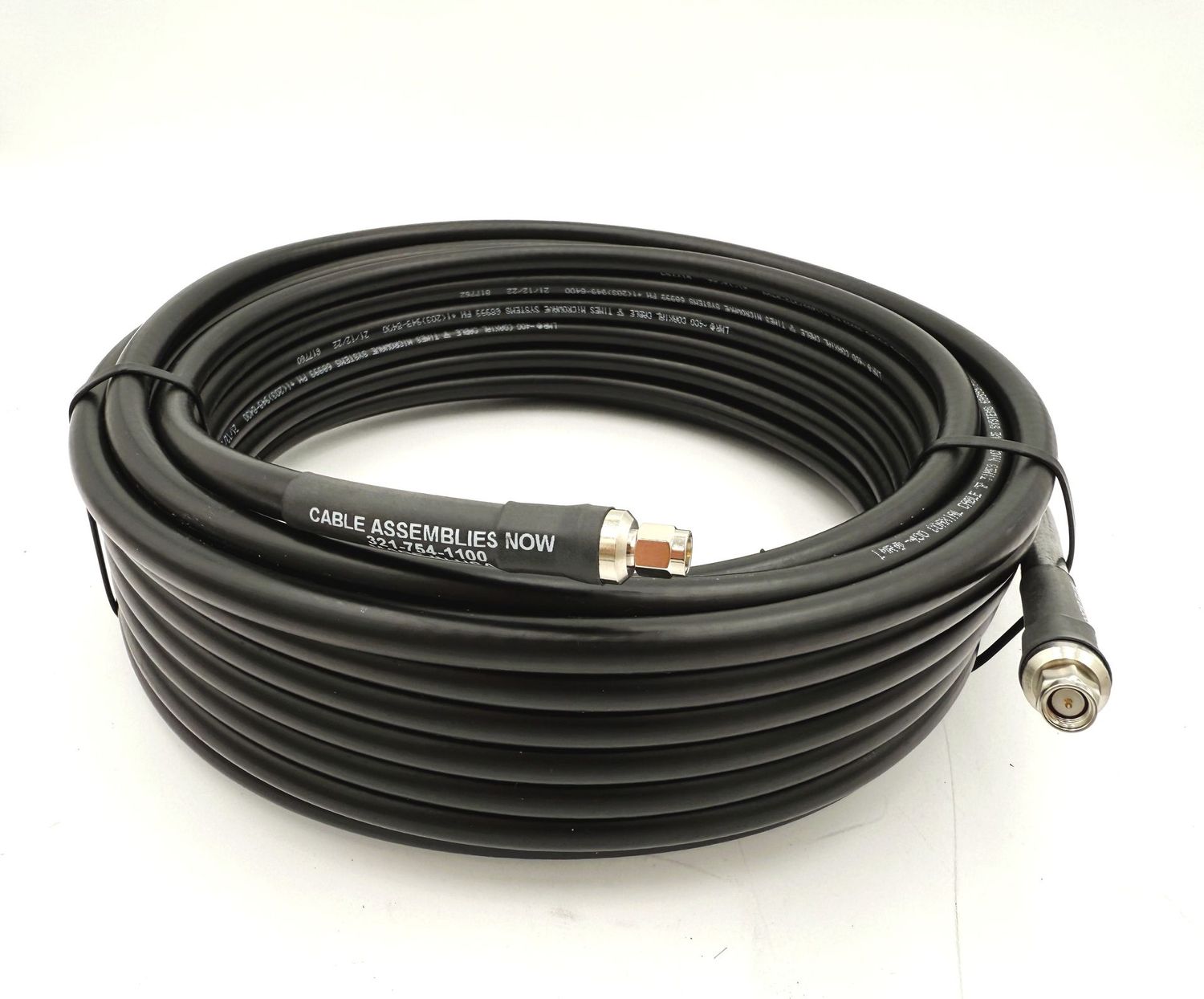 LMR-400 with SMA-Male Connections, 50 Feet Length