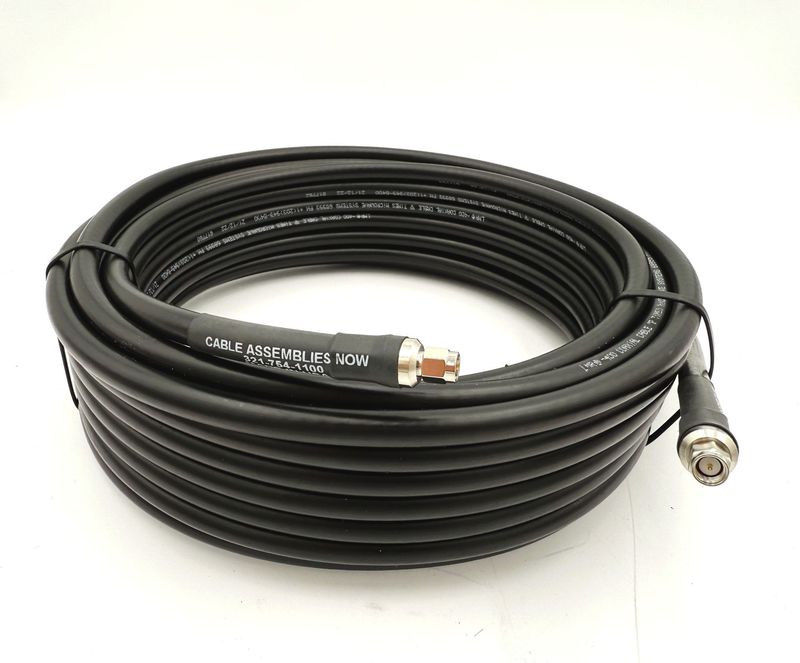 LMR-400 with SMA-Male Connections, 50 Feet Length