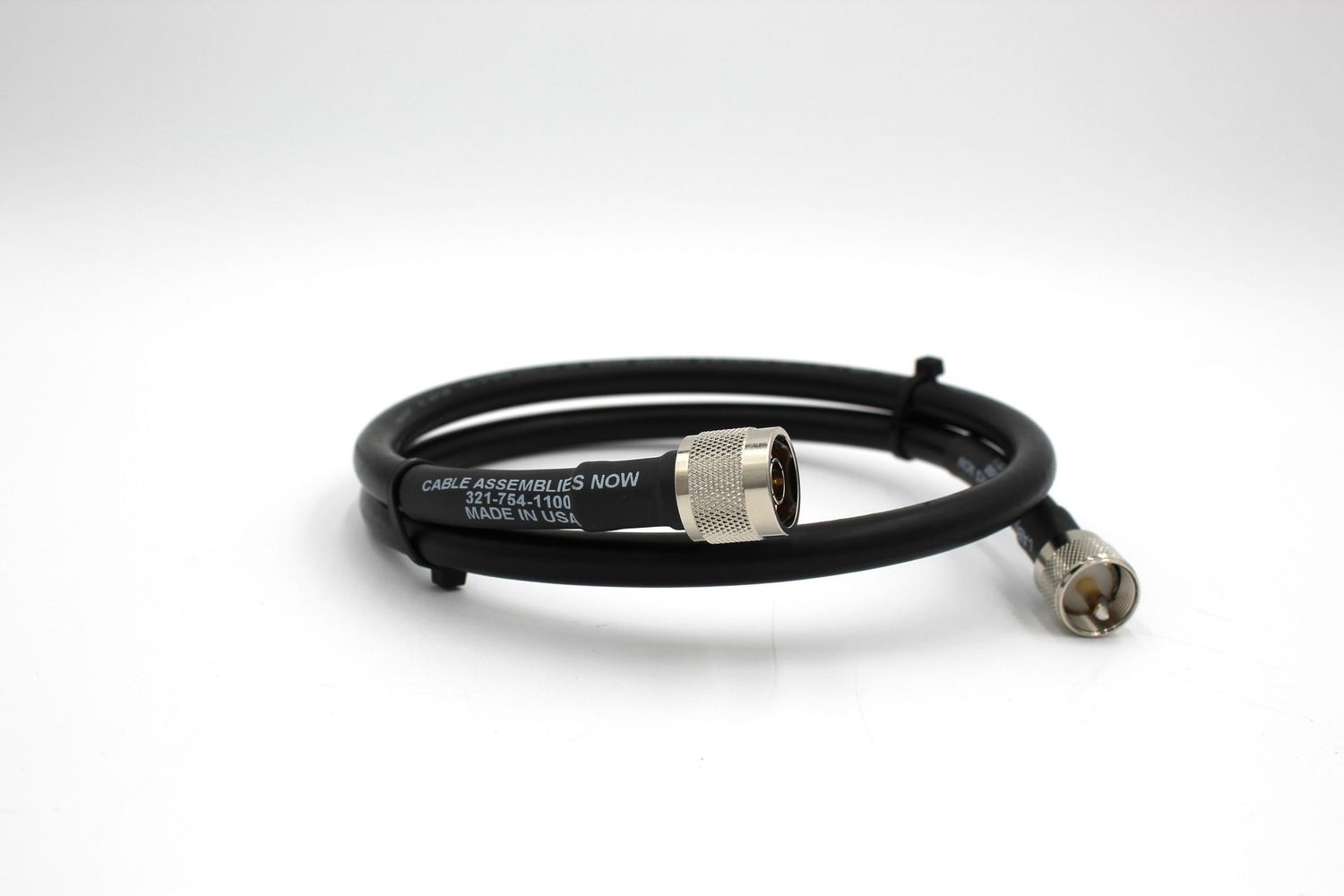 LMR-400 with N-Male to UHF-Male Connections, 3 Feet Length