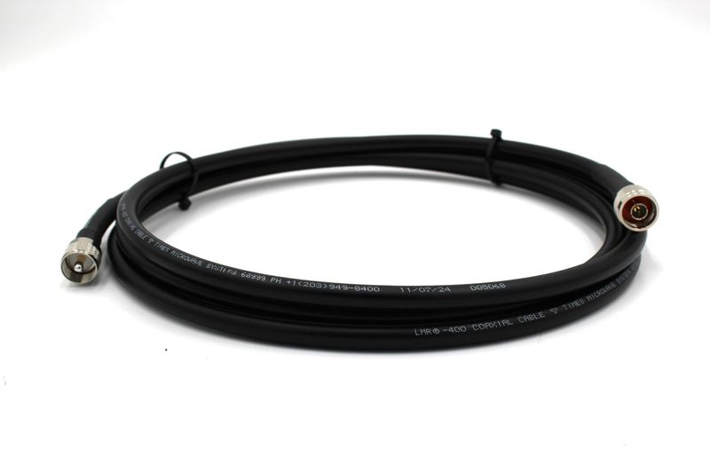 LMR-400 with N-Male to UHF-Male Connections, 10 Feet Length