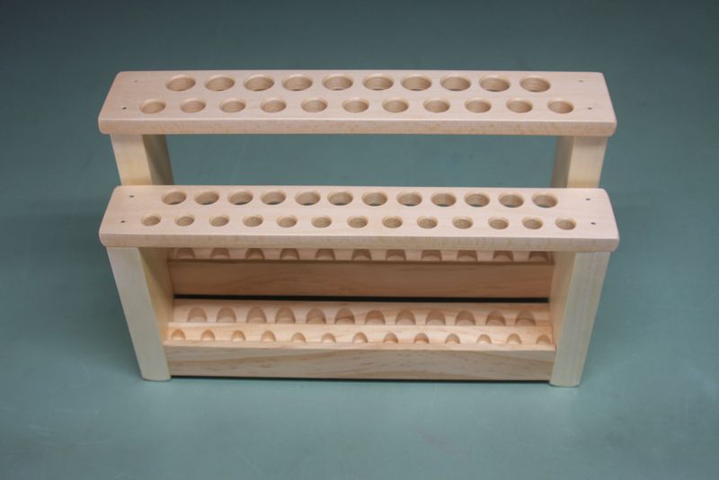 Medium 11" Handmade Wooden Paintbrush Holder