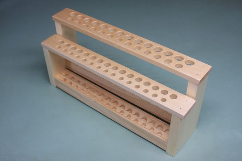 Large 14" Wooden Paintbrush Holder