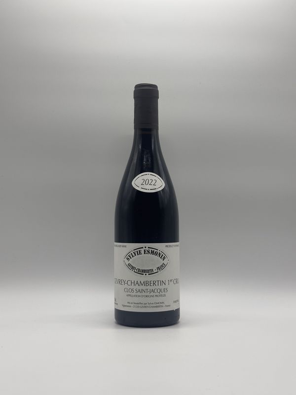 SYLVIE ESMONIN GEVREY CHAMBERTIN 1ER CRU CLOS ST JACQUES 2022