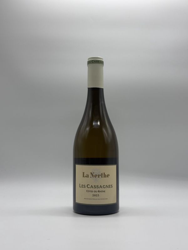 LA NERTHE LES CASSAGNES COTES DU RHONE BLANC 2023