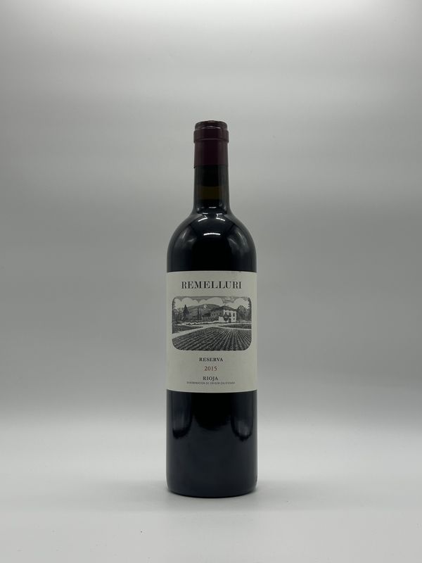 REMELLURI RESERVA RIOJA 2015
