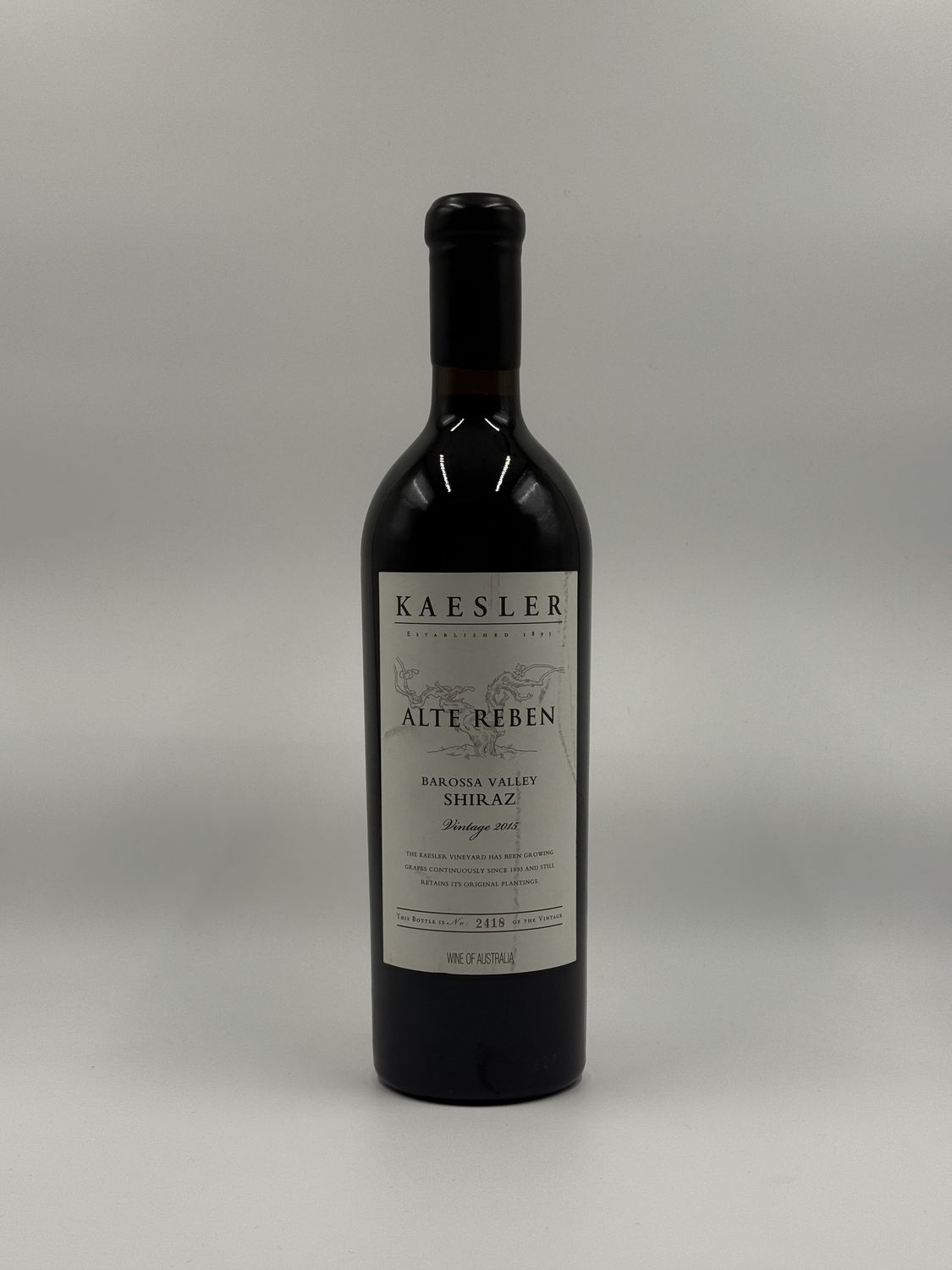 KAESLER ALTE REBEN SHIRAZ 15