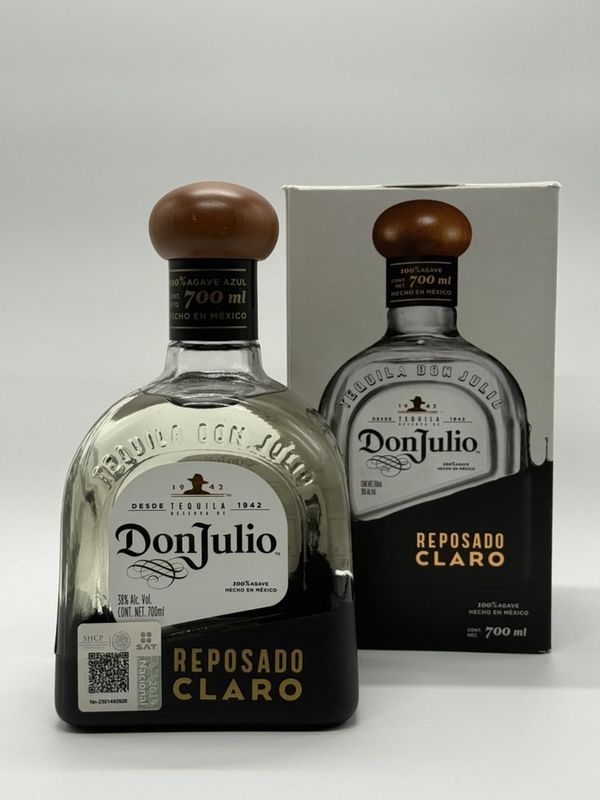 DON JULIO REPOSADO CLARO TEQUILA