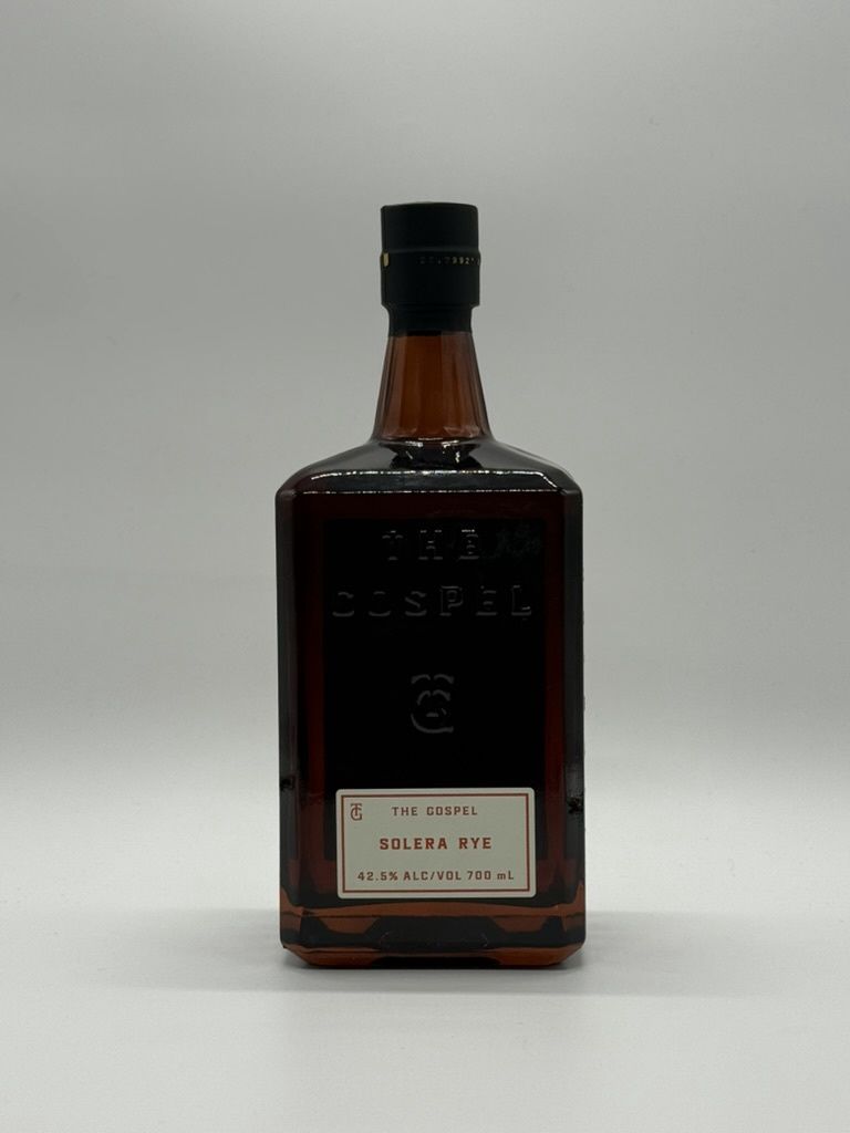 GOSPEL SOLERA RYE WHISKEY