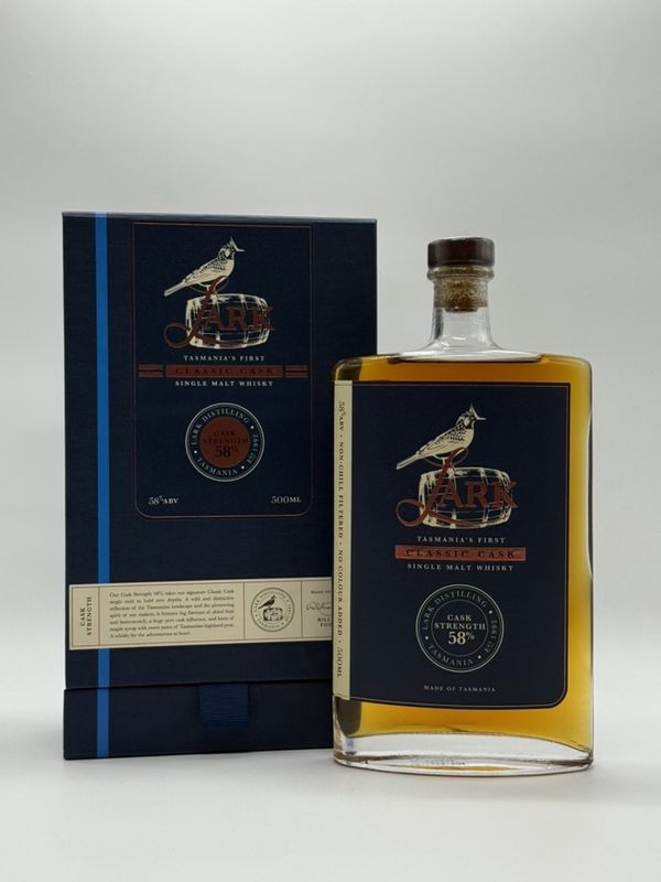 LARK CASK STRENGTH 58% WHISKY 500ML