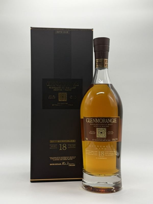 GLENMORANGIE 18YO SINGLE MALT WHISKY 700B