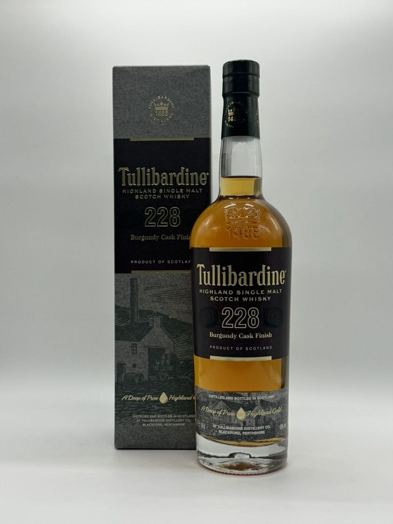 TULLIBARDINE 228 BURGUNDY CASK MALT WHISKY 700B