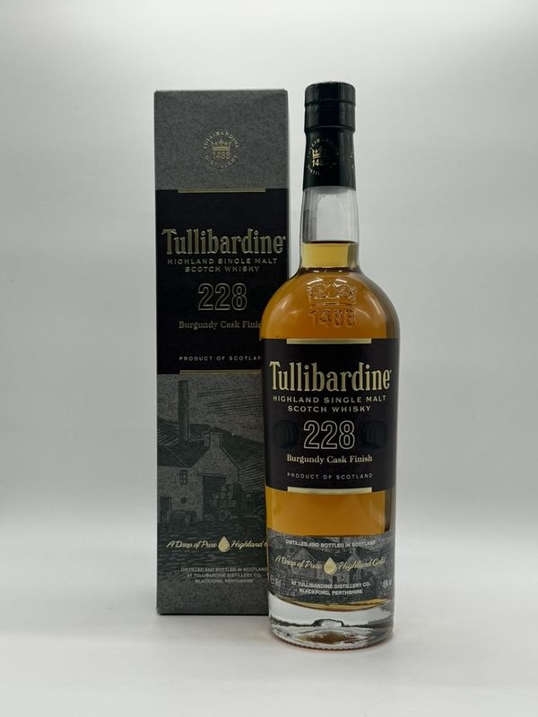 TULLIBARDINE 228 BURGUNDY CASK MALT WHISKY 700B