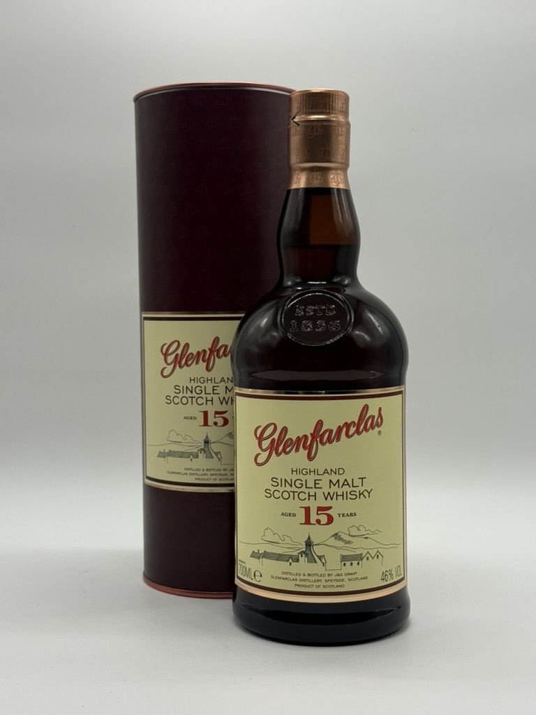 GLENFARCLAS SINGLE MALT WHISKY 15YO 700B